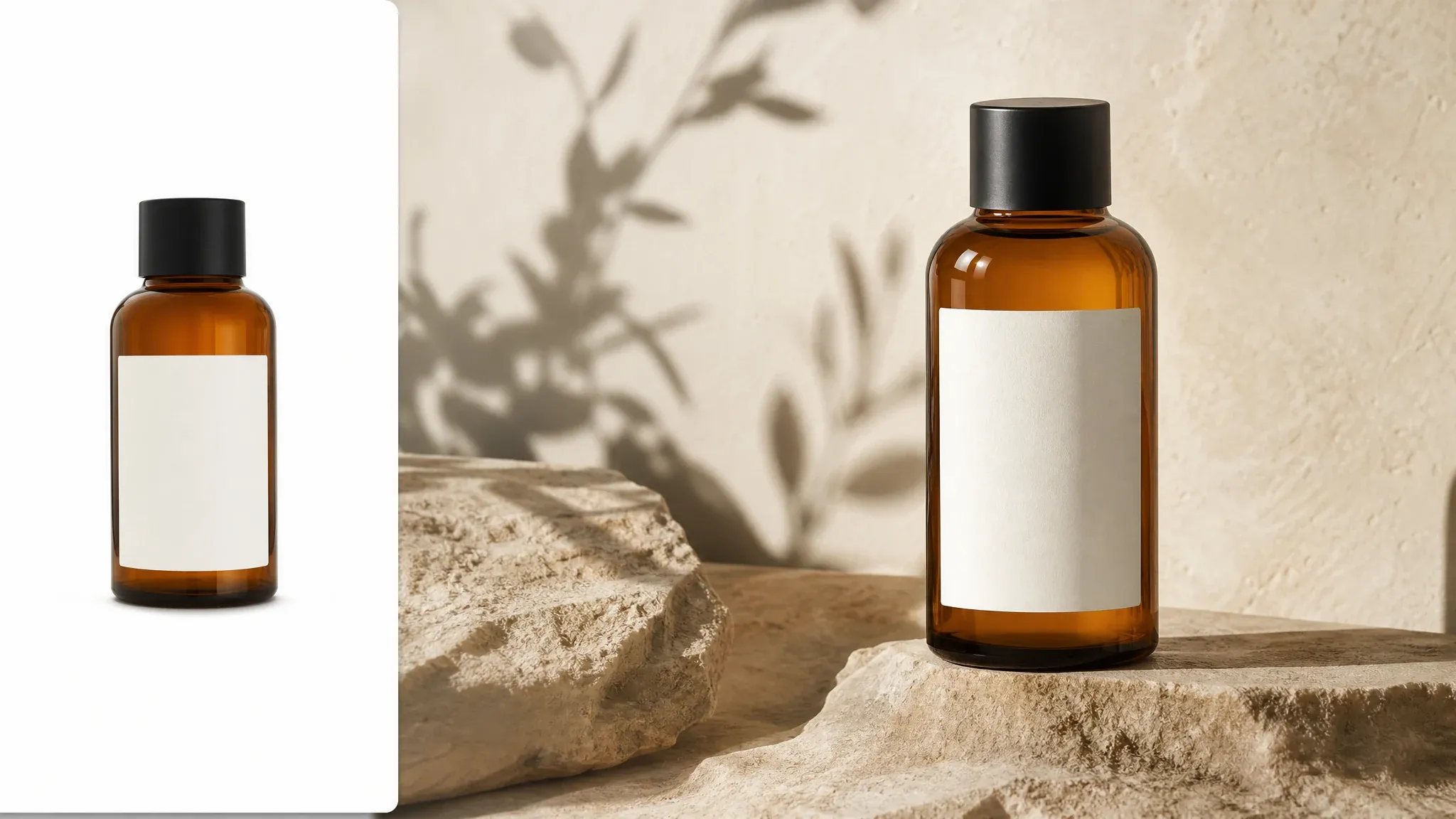 Commercial AI product photo generator result preview