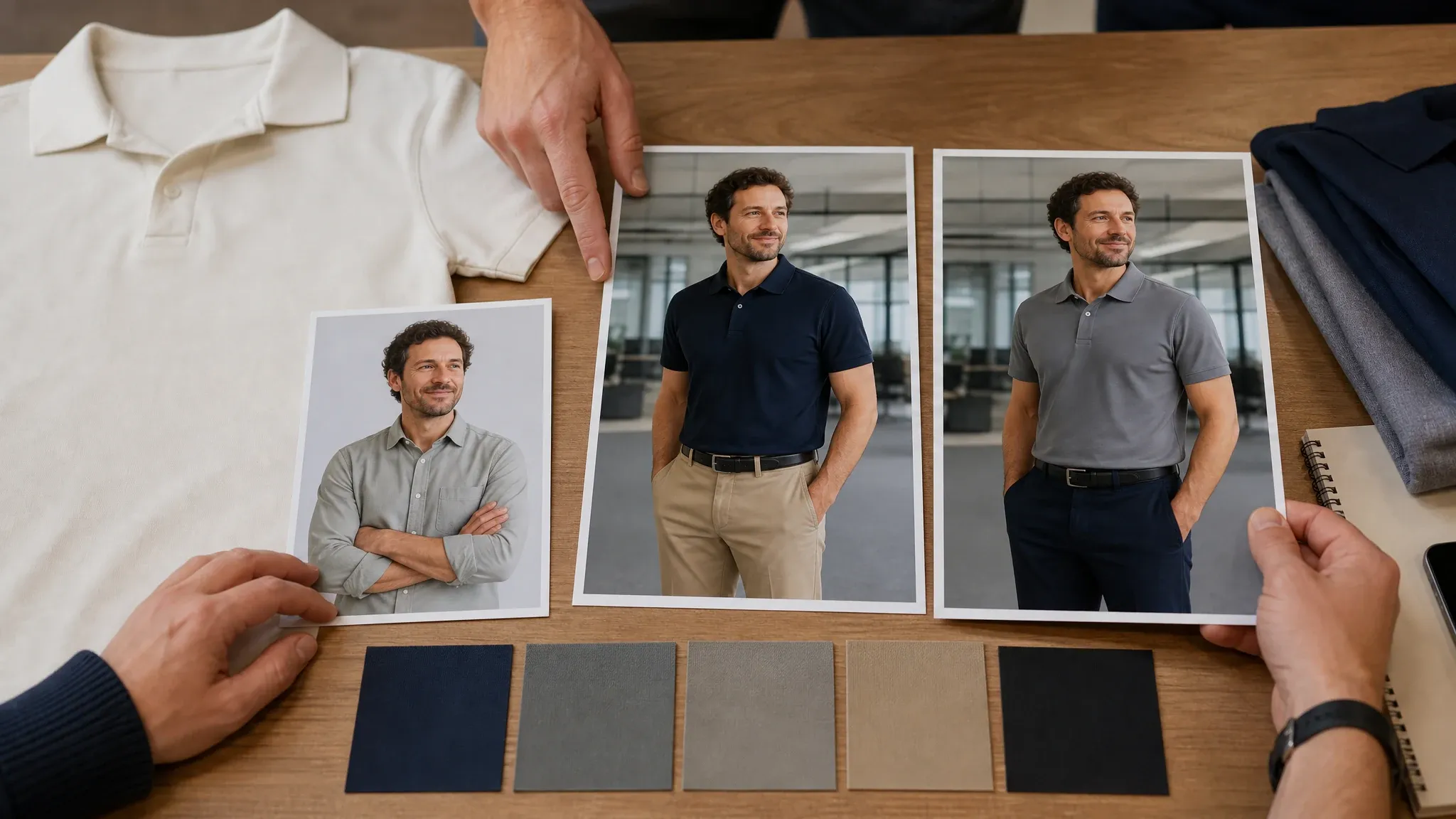 Uniform and team outfit preview from a clear person photo