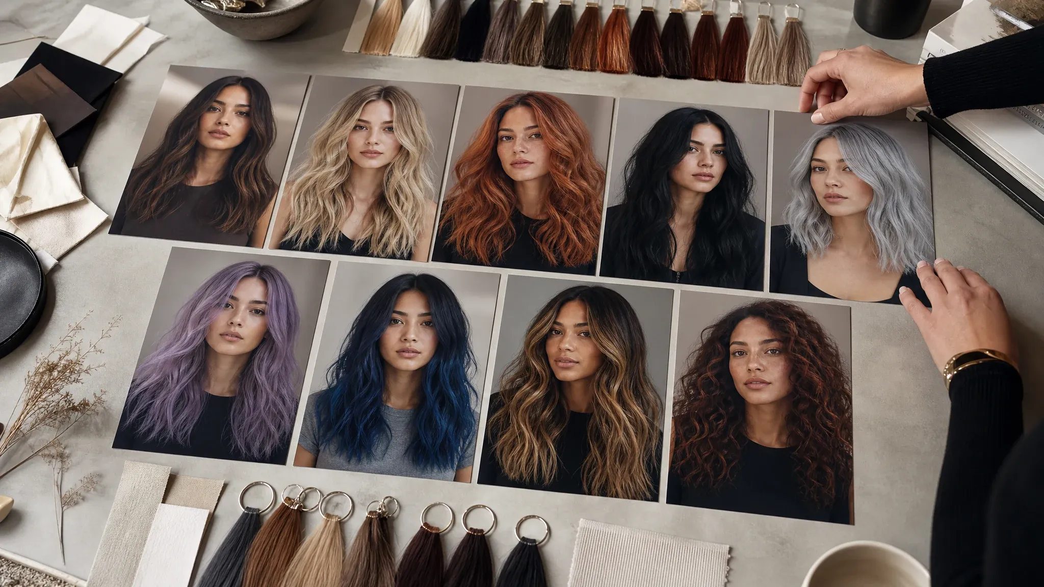 Hair Color Preview auf dem Weg zum professionellen Headshot Workflow