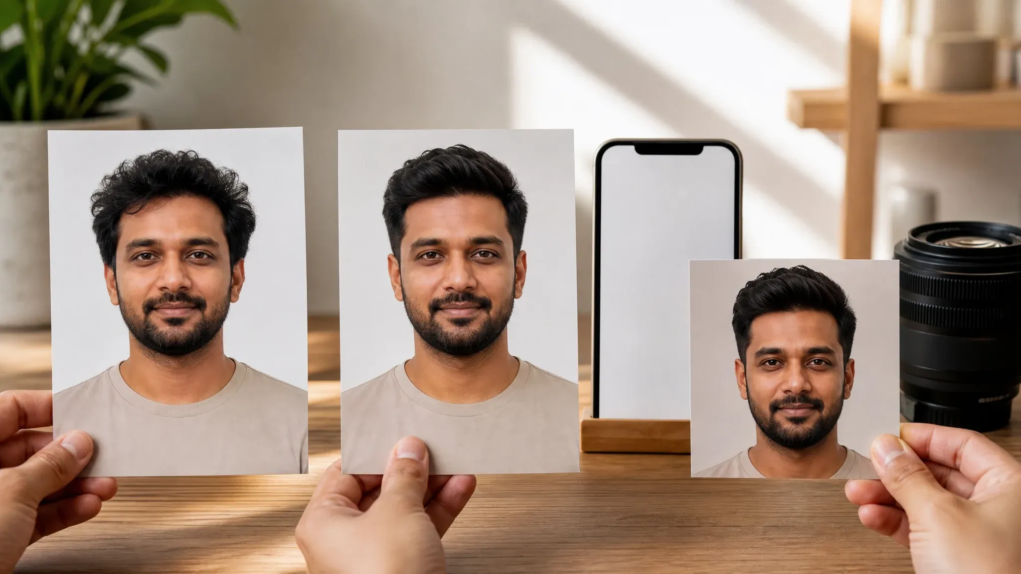 Profilfoto-Refresh mit AI Hairstyle Changer Ergebnis