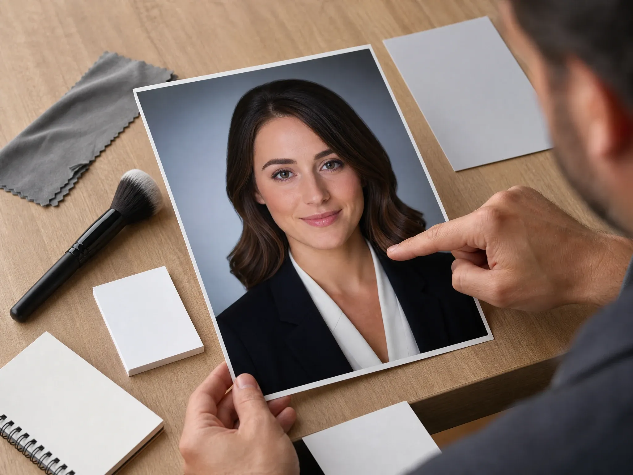 Compact AI image editor focused edit preview