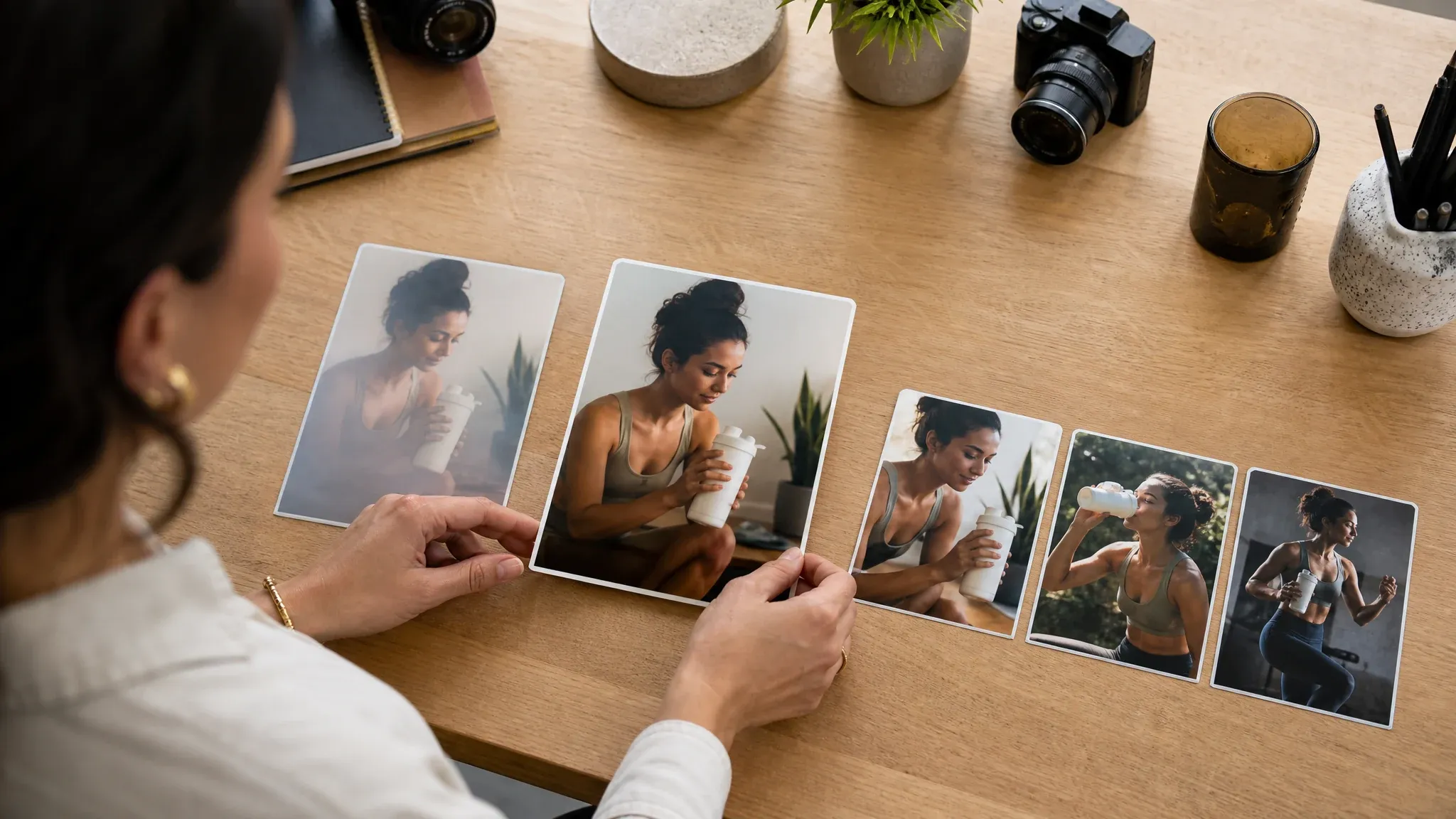AI-generated draft moved into a clearer export and next workflow cards