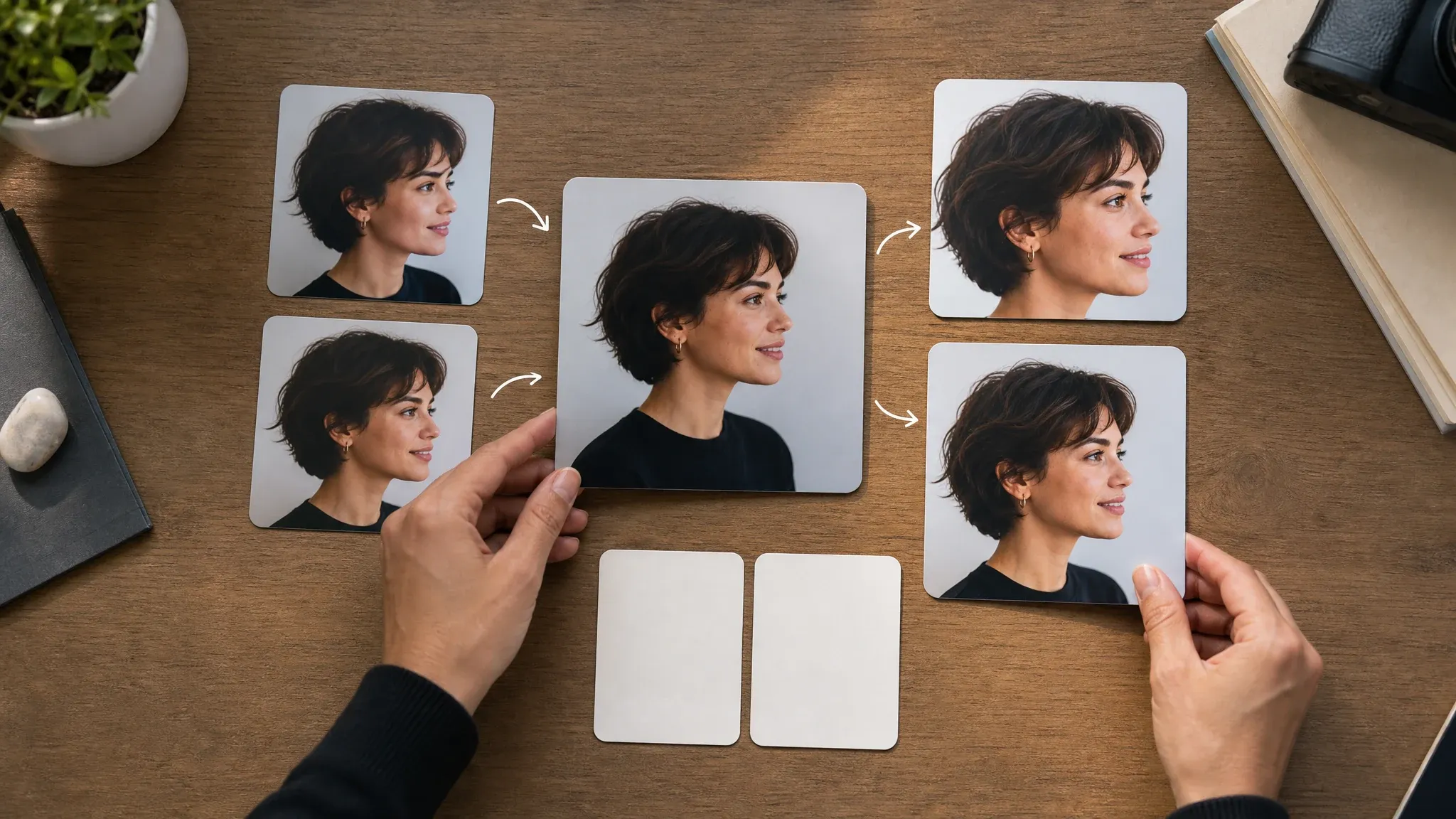 Profile photo moving into a more stylized avatar workflow
