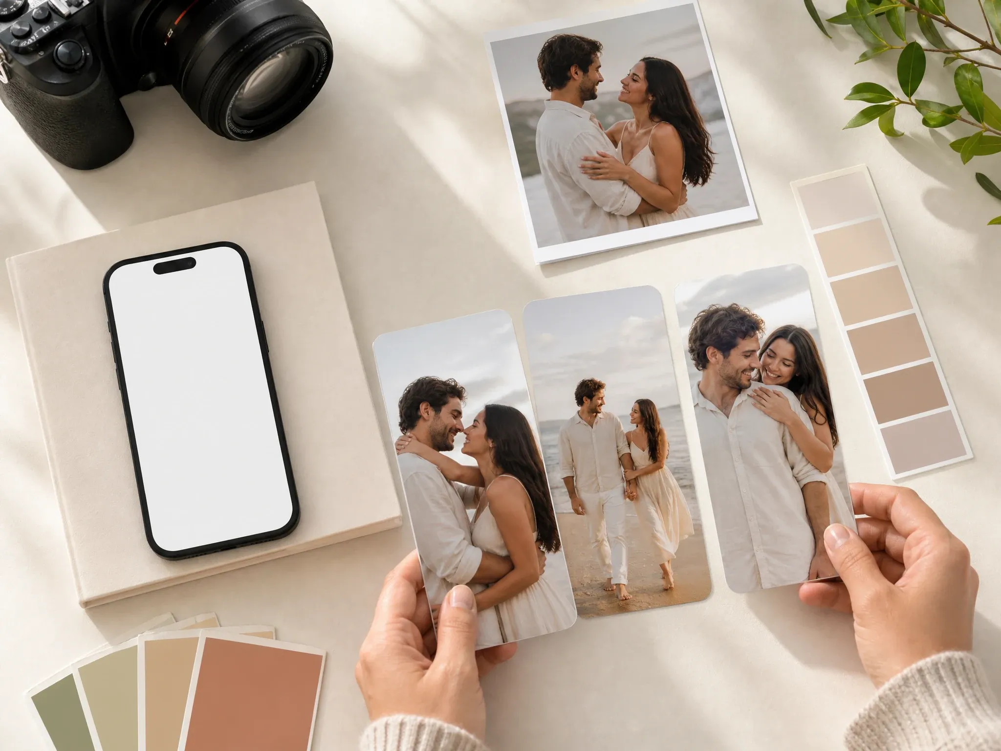 Hindi local romantic couple video cards arranged for social story review