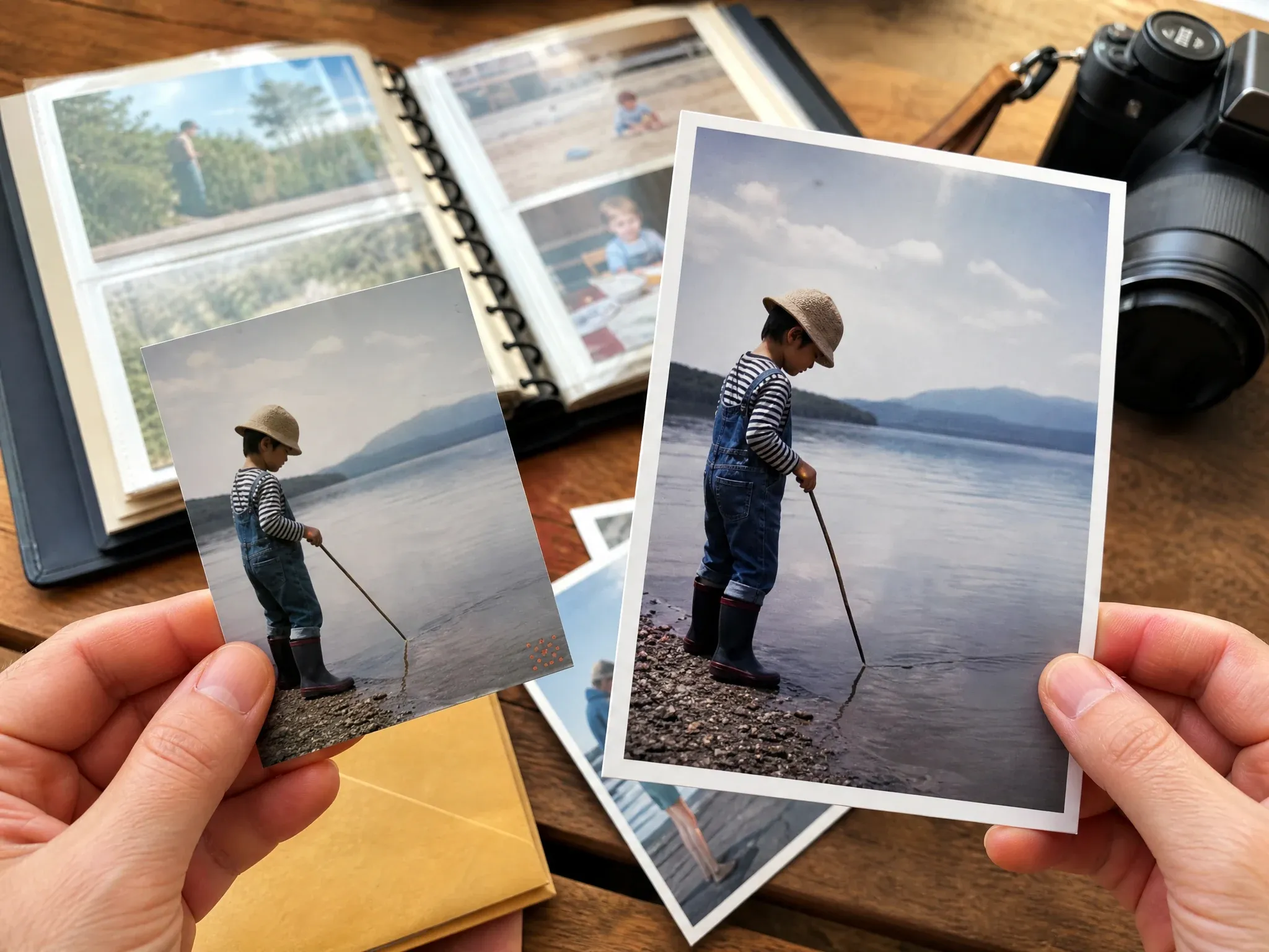 中文 camera date stamp removed from a personal photo