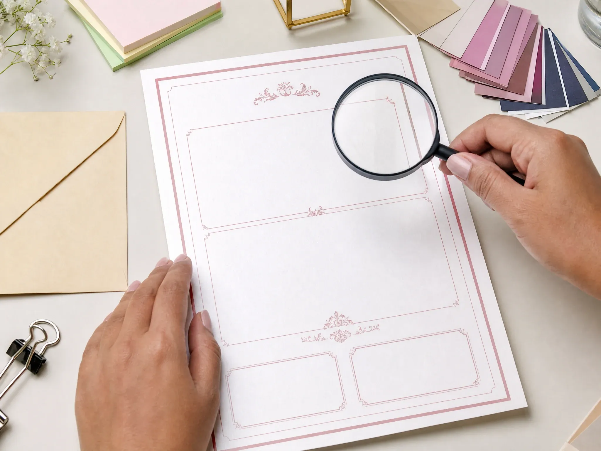 Wedding card result shared for planner and family review