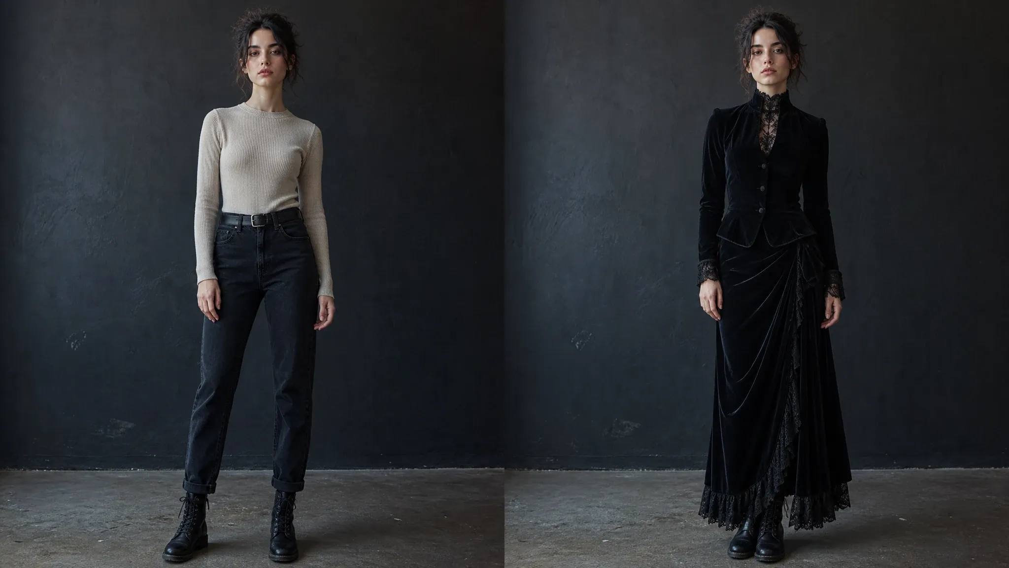 Gothic fashion outfit result