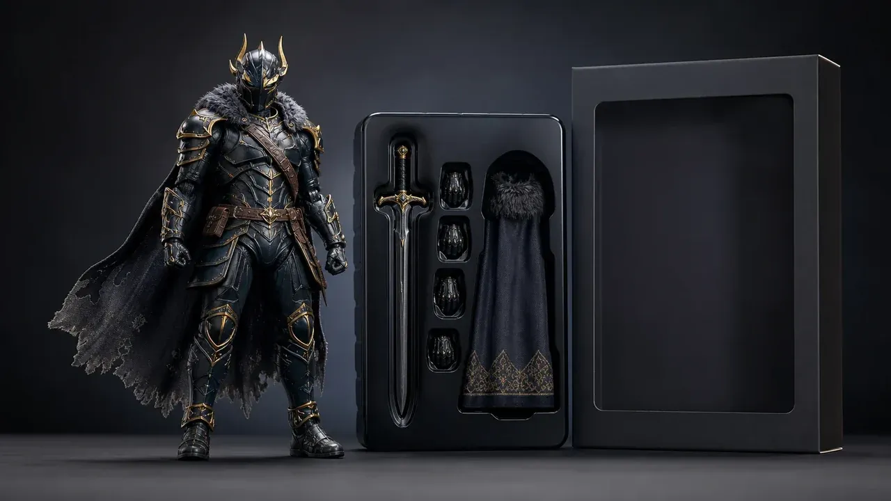 AI action figure generator collectible preview