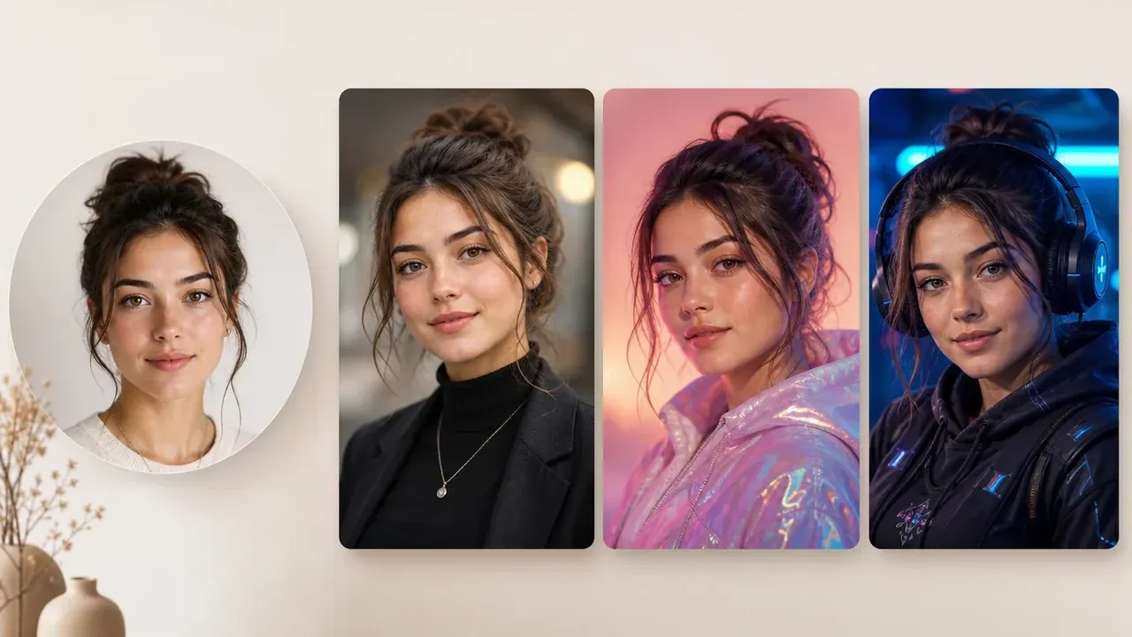 AI avatar generator profile preview