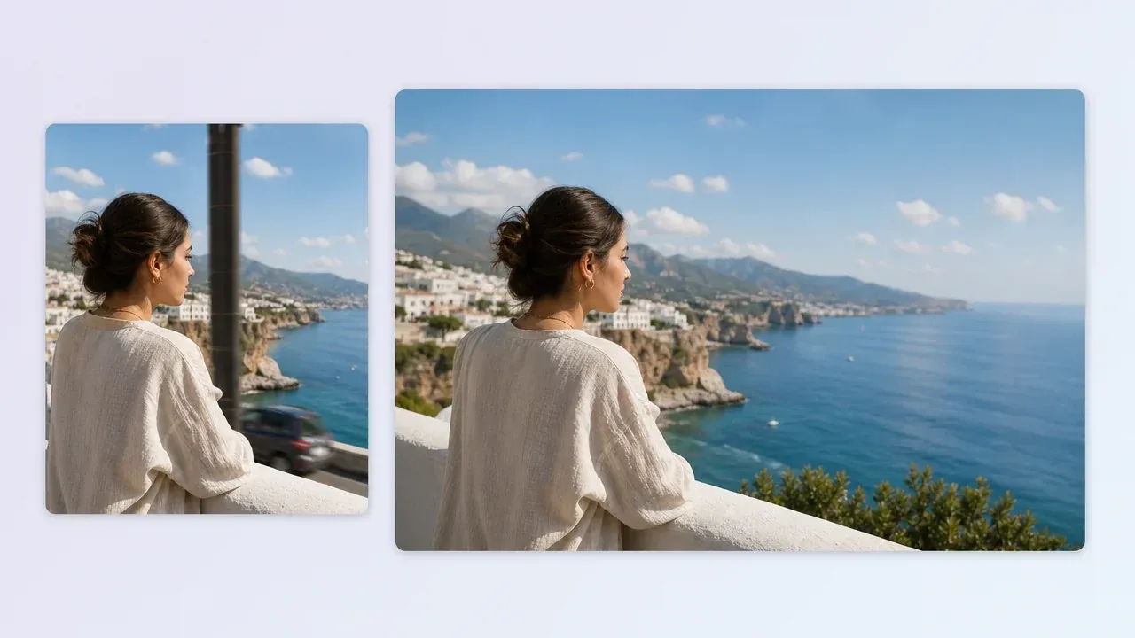 AI image editor preview
