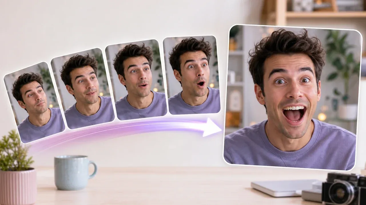 GIF face swap source preview