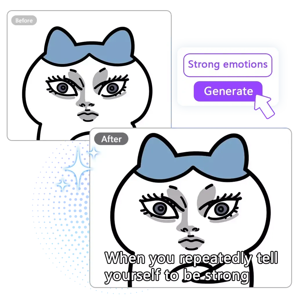 AI meme generator preview