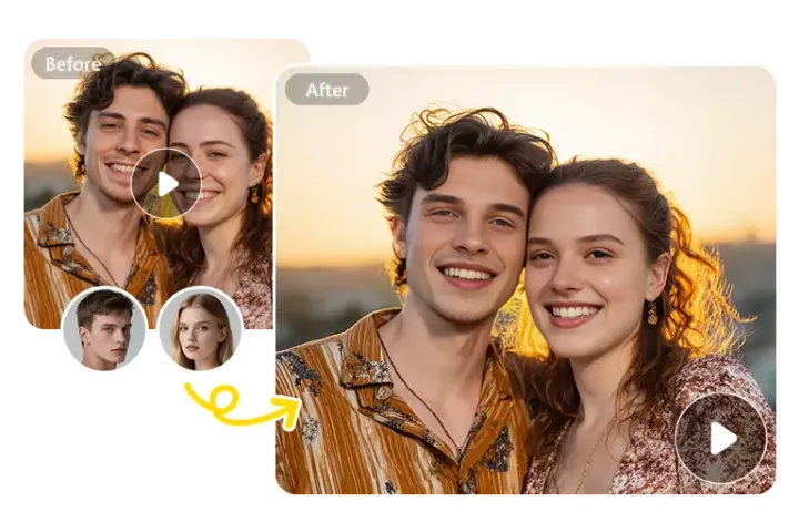 Free Multiple Face Swap Video