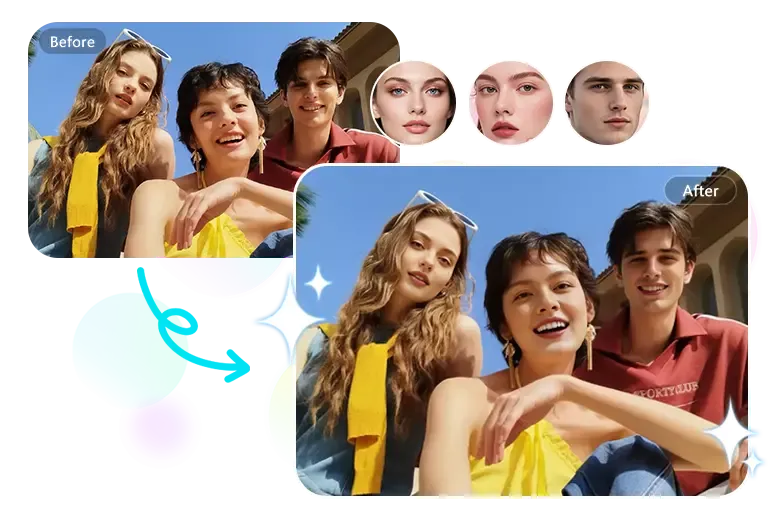 Multiple Face Swap