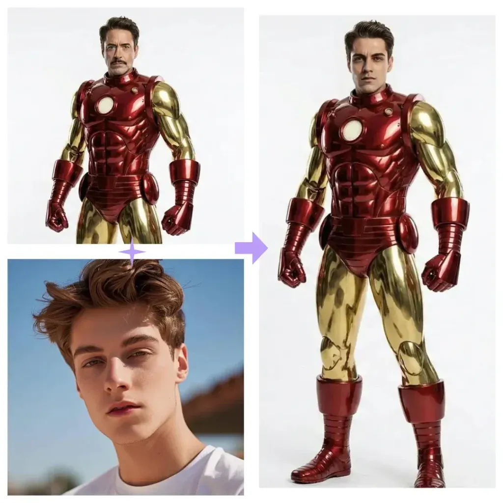 Become A Movie Star with The Free AI Face Merge Tool