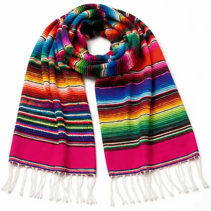 Mexican Woven Shawl