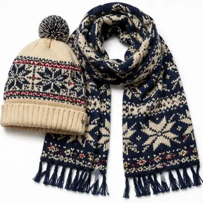Nordic Knit Beanie