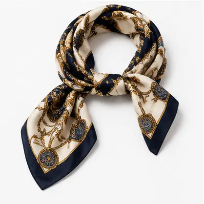 Silk Scarf Accent