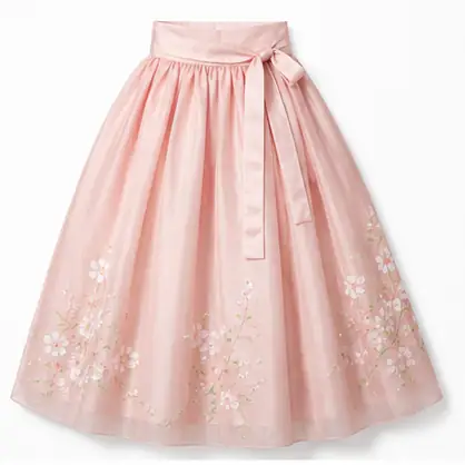 Korean Hanbok Skirt