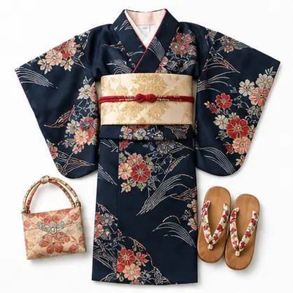 Japanese Kimono Look