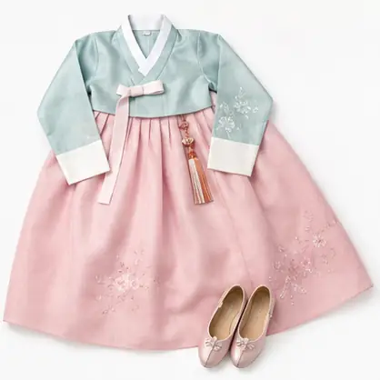 Korean Hanbok Look