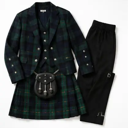 Scottish Tartan Set