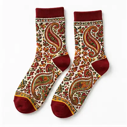 Indian Pattern Socks