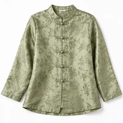 Chinese Mandarin Collar Top