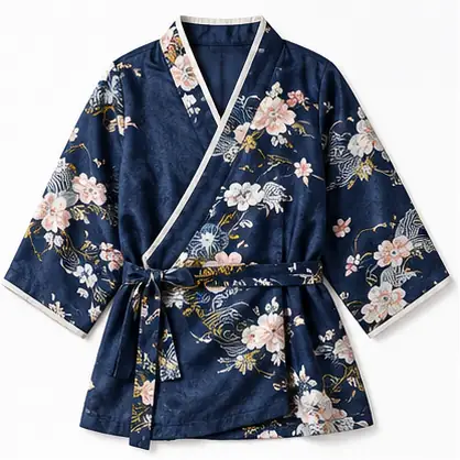 Japanese Kimono Wrap Top