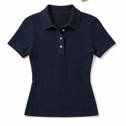 Ribbed Polo
