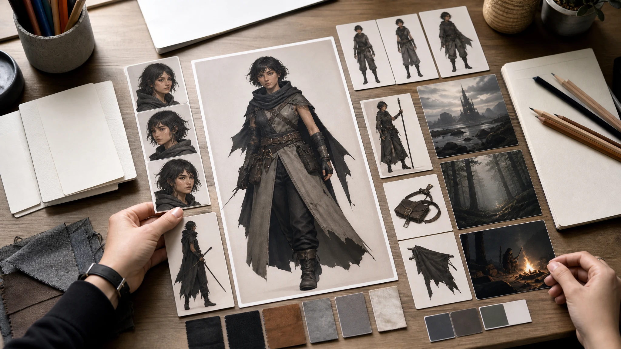 OC Maker character sheet preview