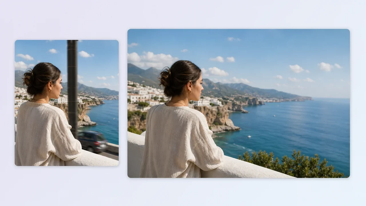 AI image editor preview