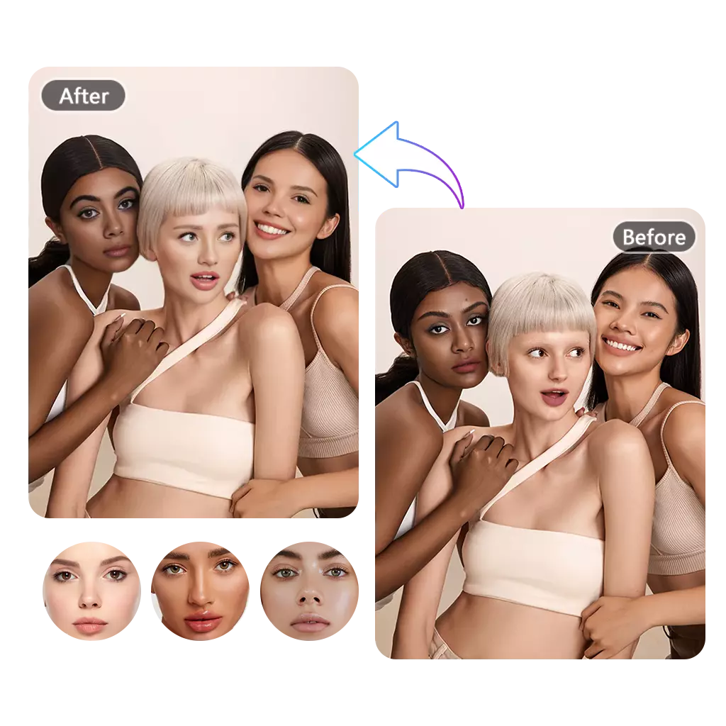 Change Multiple Faces in One Photo Effortlessly