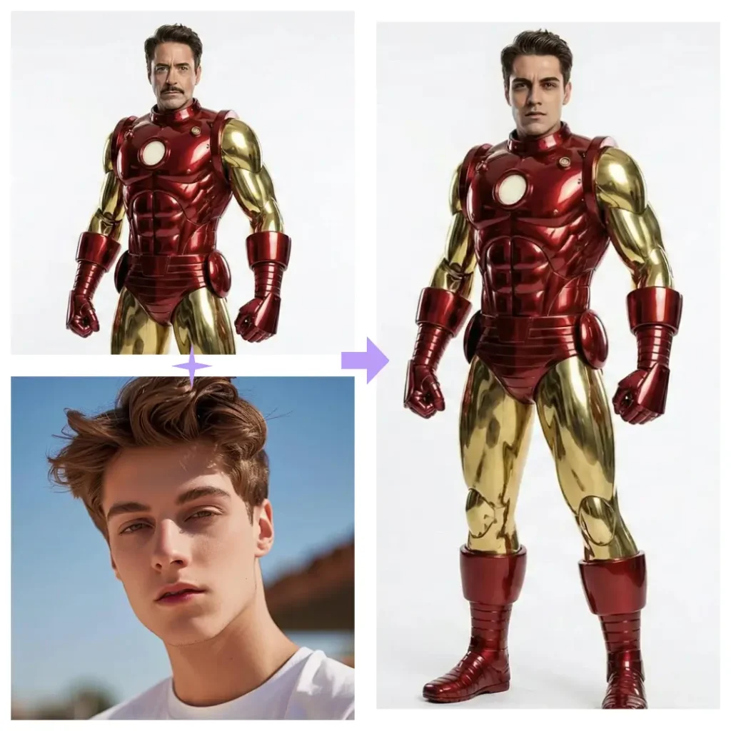 Become A Movie Star with The Free AI Face Merge Tool